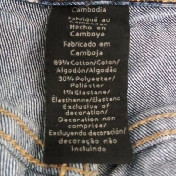 CALVIN Klein Women's Flare Jeans Blue Denim Medium Wash Low Rise Bootcut Sz 4 - Picture 7 of 10